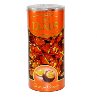 Bonboniéra LEXUS 500g tuba ORANGE